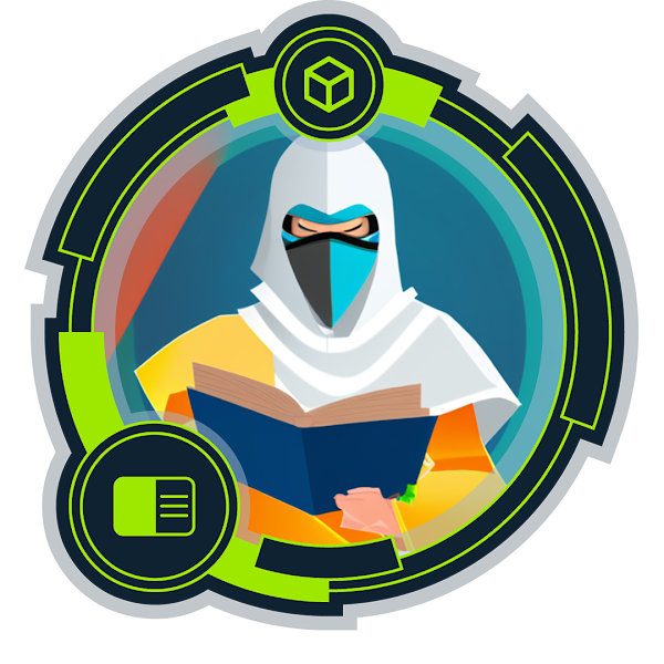 Academician badge from Hack The Box Academy