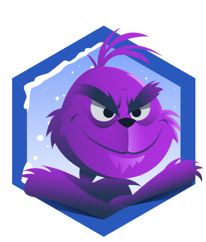 Advent of Cyber 2024 badge from TryHackMe