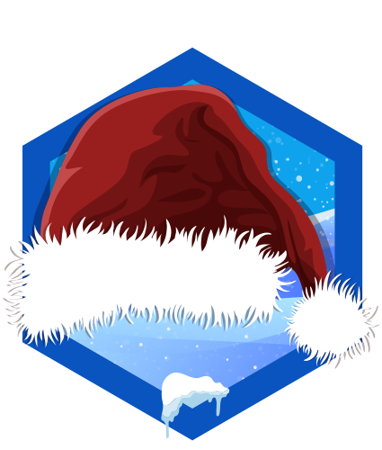 Advent of Cyber 3 badge from TryHackMe