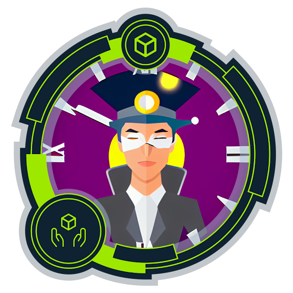 Cyber Rookie badge from Hack The Box Academy