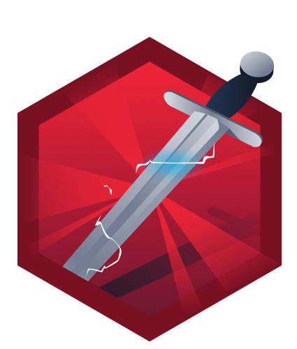 Sword Apprentice badge from TryHackMe